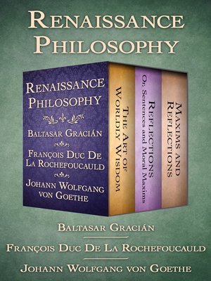 cover image of Renaissance Philosophy